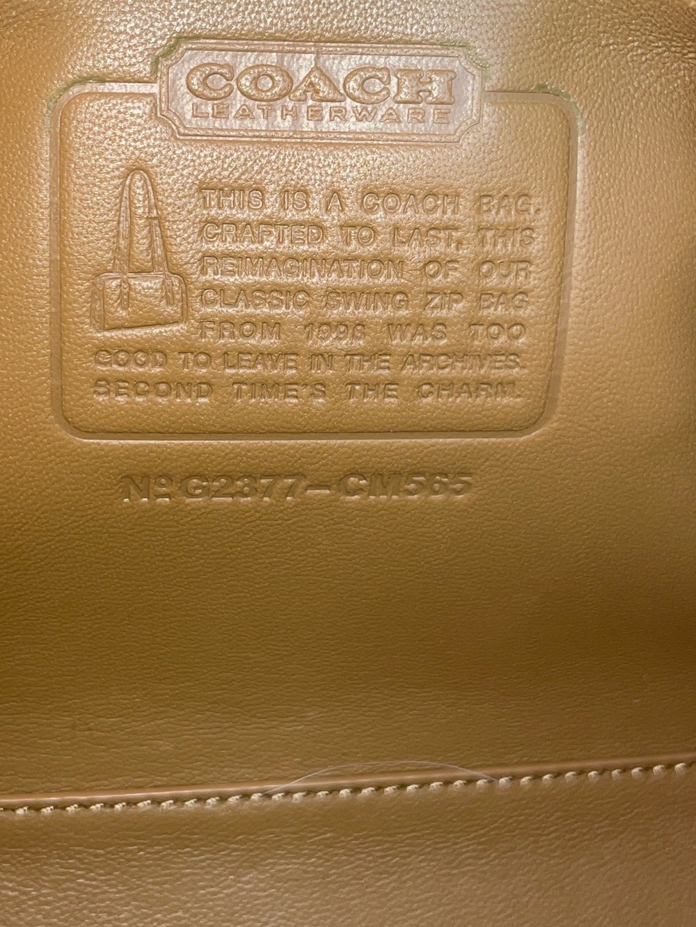 Coach ‘Swing Zip’ 20 Limited Edition Bag - Picture 12 of 13